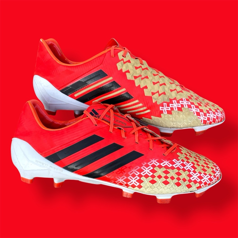 ADIDAS PREDATOR LZ SL FG SOCCER CLEATS / 9.5 US